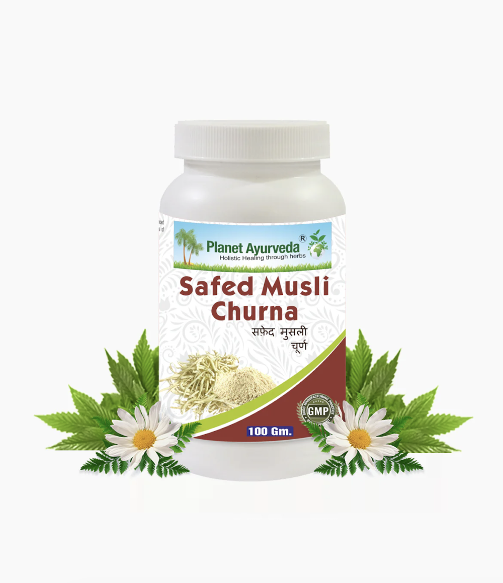 SAFED MUSLI CHURNA 세이프드 무슬리 추르나 100gm - 3통