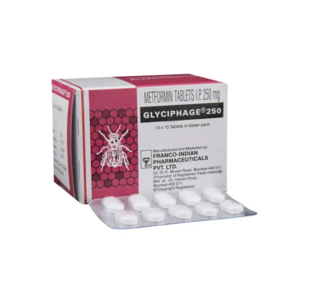 메트포르민 글리시파지 - 850mg, 600정