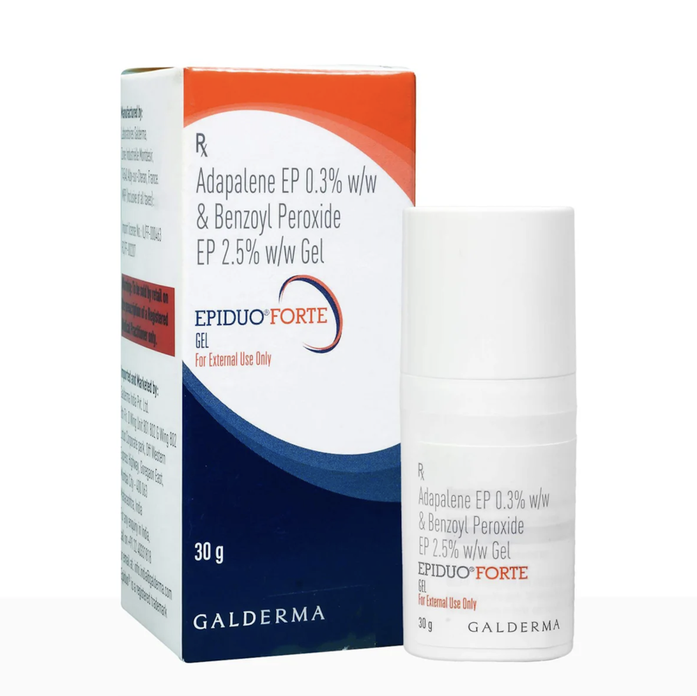 촉촉한 피부를 위한 에피듀오겔 포르테 30g 3개 세트 – 여드름 치료의 새로운 기회!