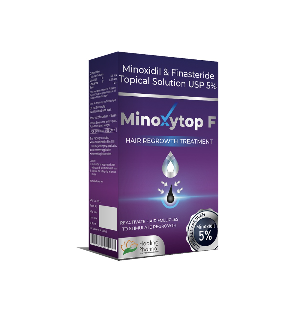 최강 탈모 솔루션: 미녹시탑 F 5% (미녹시딜 + 피나스테리드)로 완벽한 헤어케어