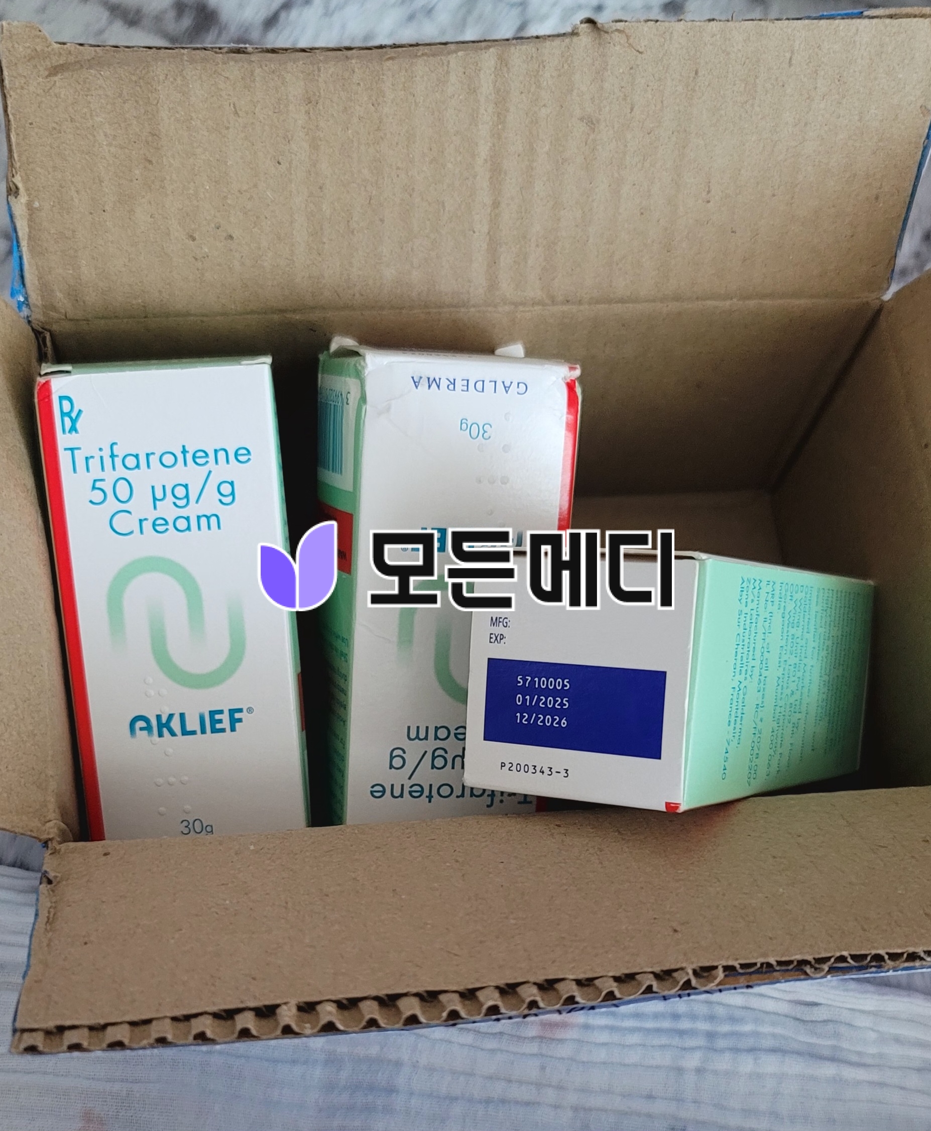 아크리프 크림 트리파로텐 0.005% 3개 직구, 구매, 후기