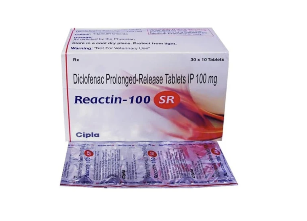 디클로페낙 Reactin 100mg: 가정에 꼭 필요한 필수 진통제